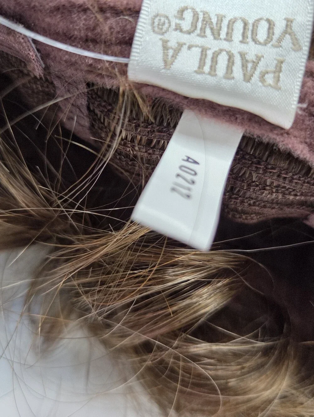 Paula Young Pecan Brown Curly Hairpiece for Women New